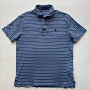 Polo Ralph Lauren men’s striped polo shirt size small blue, navy white stripe